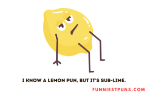 Funny Lemon Puns And Jokes Lemon Licious Humor Funniest Puns