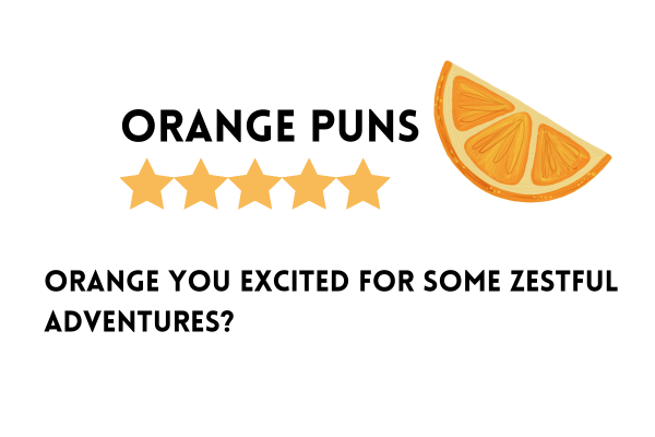 Orange puns for Instagram