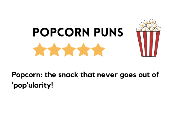 Funny popcorn puns