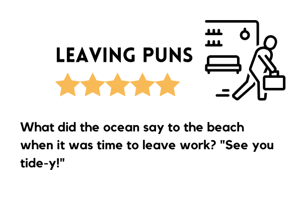 ocean leaving puns