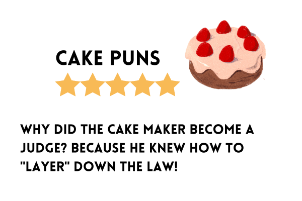 Cake puns
