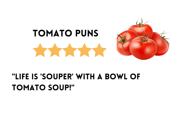 Tomato puns for Instagram