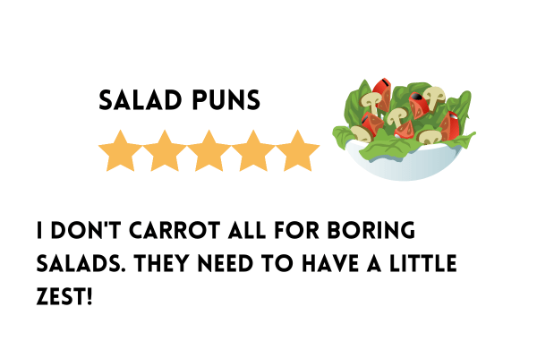 Salad Puns and Jokes 