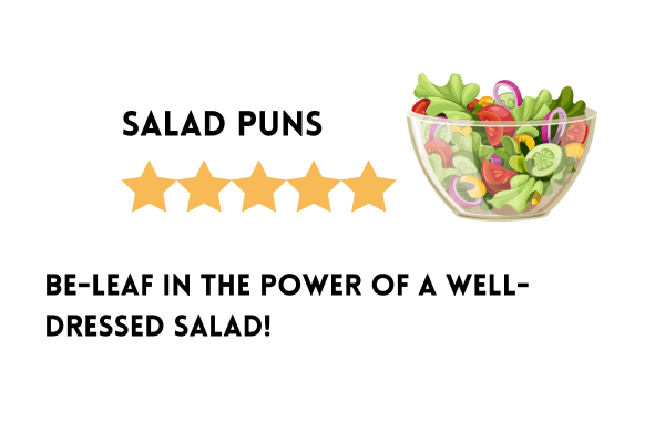 Salad puns for Instagram
