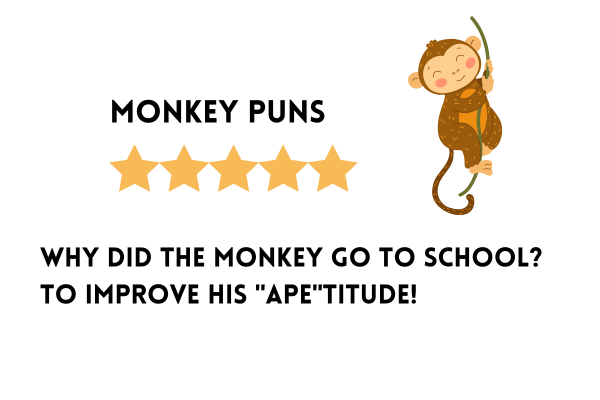 Monkey puns and jokes