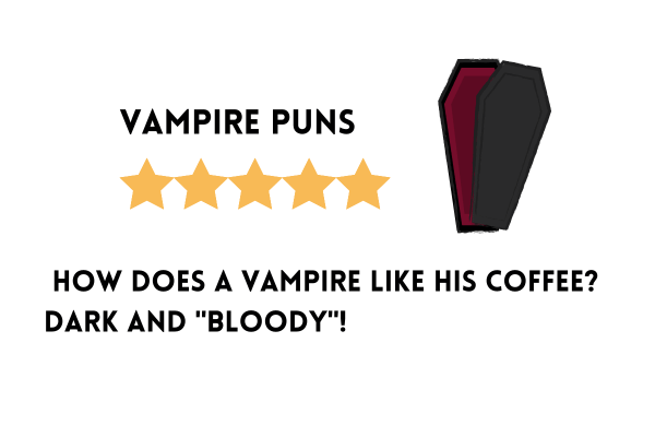 Short vampire puns: