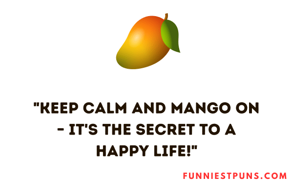 Funny Mango Puns