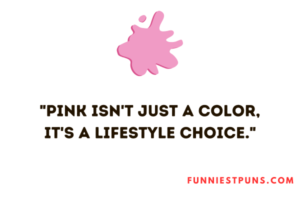 Funny Pink Liner