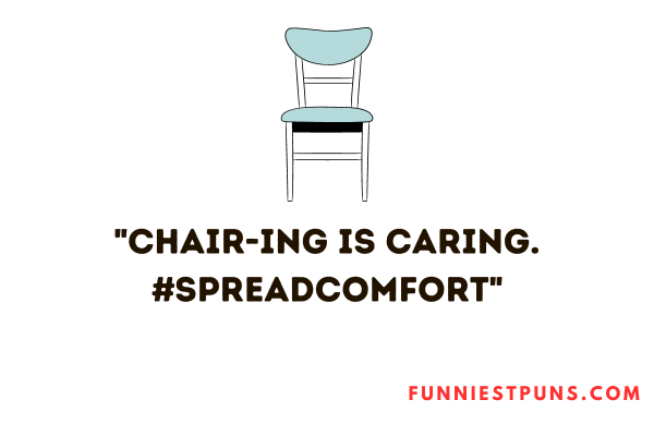Chair Puns as Captions