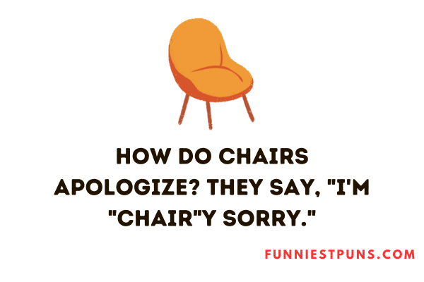 Funny Chair Puns