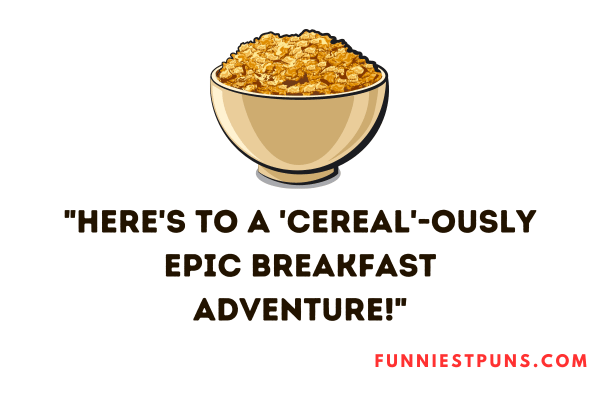 cereal puns for Instagram