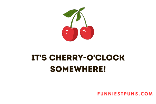funny cherry puns