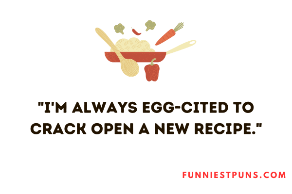 kitchen puns in one-liner