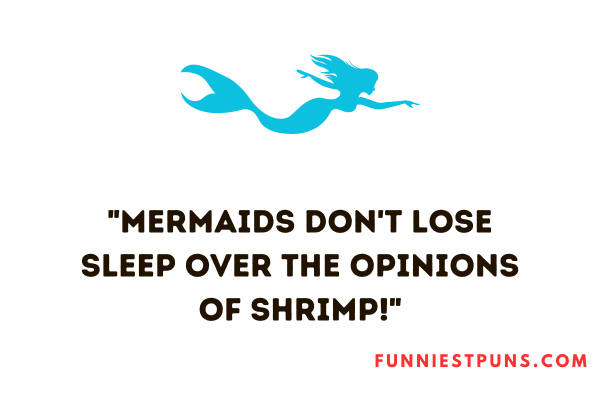 mermaid puns of one-liners