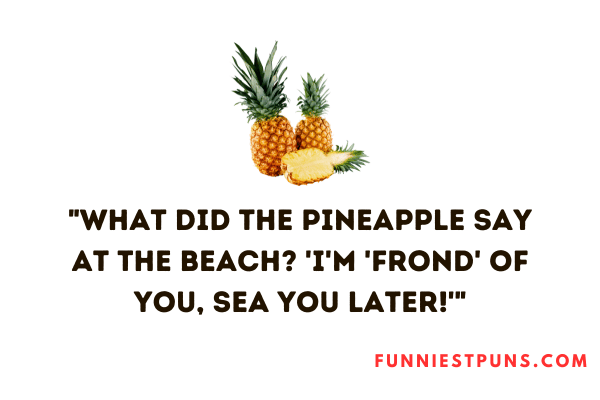 Funny pineapple puns