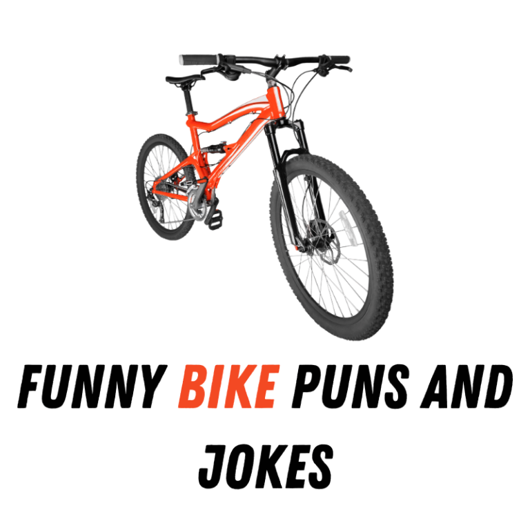 120 Funny Bike Puns And Jokes Pedal And Giggles Funniest Puns