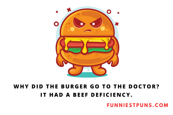 Funny Burger Puns