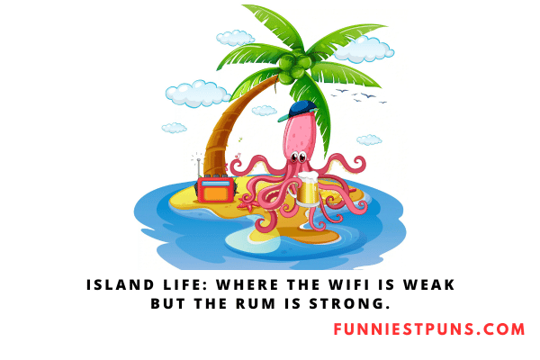 Funny Island Puns