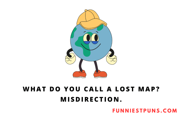 Funny Map Puns and Jokes